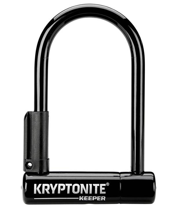 Kryptonite U Keeper Mini 6 con Soporte (830x152mm) - Color negro - CLM Store