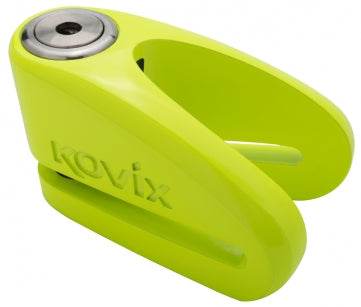 Kovix Candado de disco KVC2-FG (14 mm) - Color verde fluo - CLM Store
