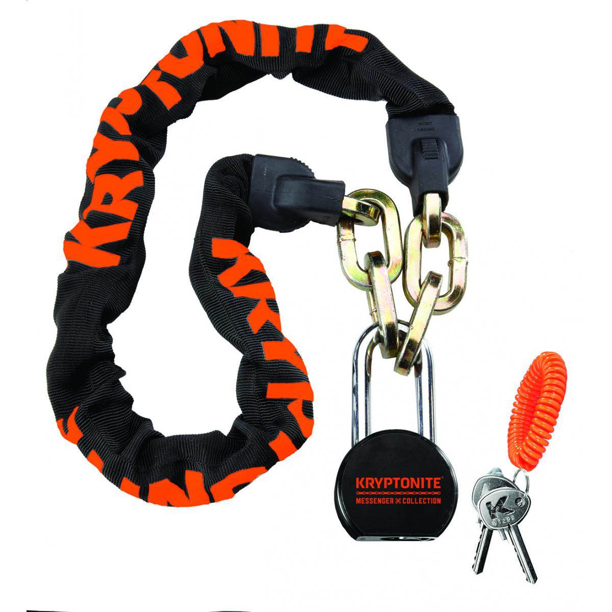 Kryptonite Conjunto Cadena Messenger + Candado Molly (9,5x1000) - CLM Store