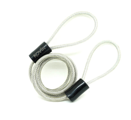 Kovix KCB6 | Cable de acero trenzado ø6mm - Doble lazo - CLM Store