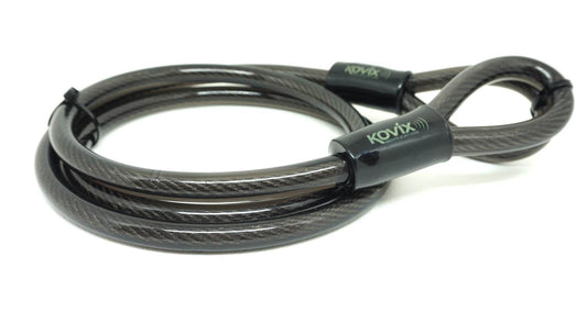 Kovix KCB12 | Cable de acero trenzado ø12mm - Doble lazo - CLM Store
