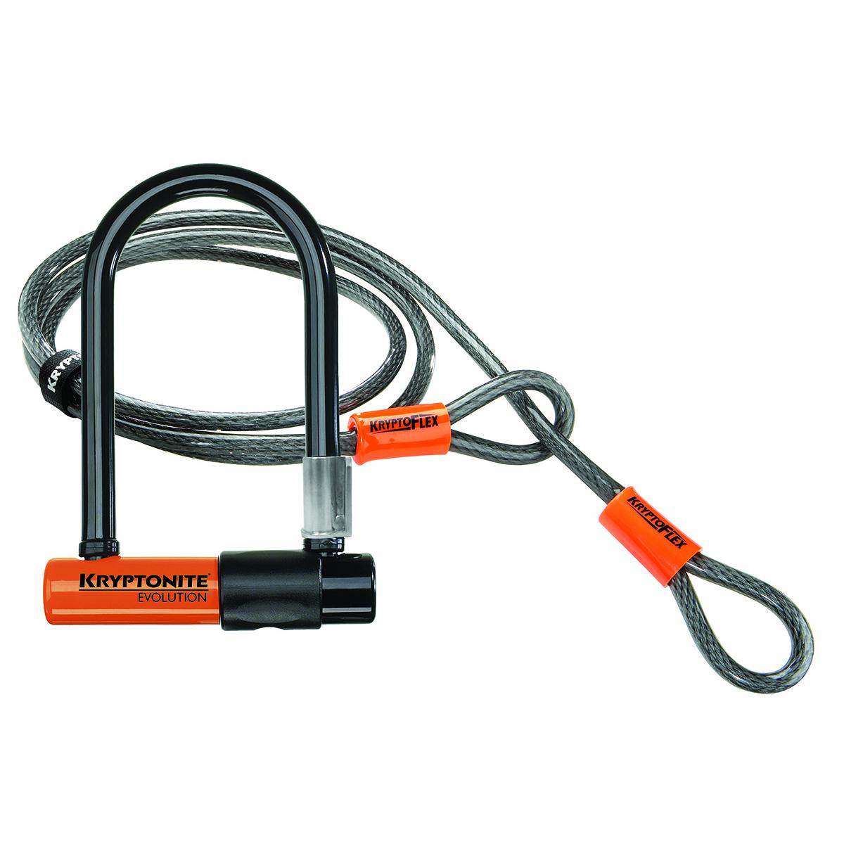 Kryptonite U Evolution Mini-7 con Flex Cable y Soporte Flexframe (83x178) - CLM Store