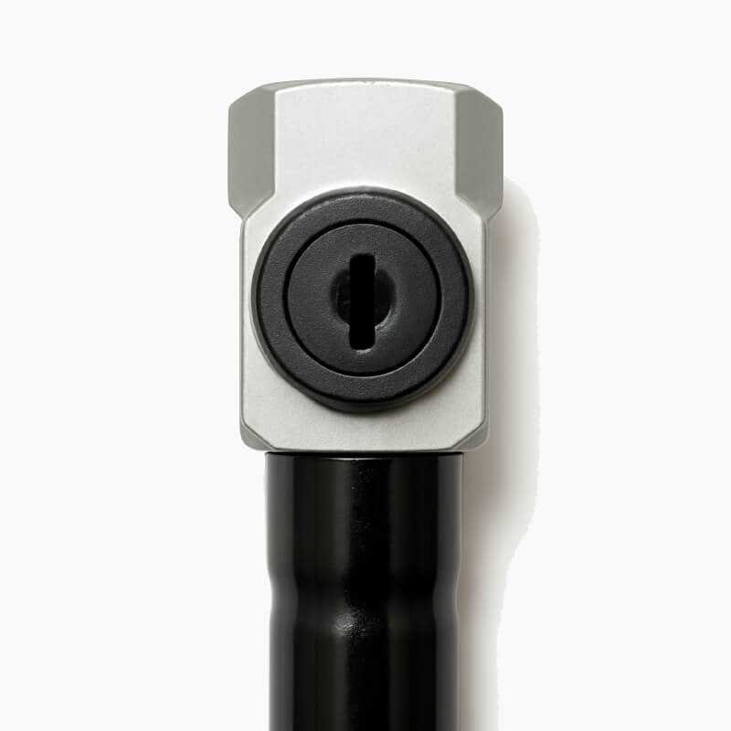 Vista de Cerradura Stahl de Antirrobo Manillar CLM