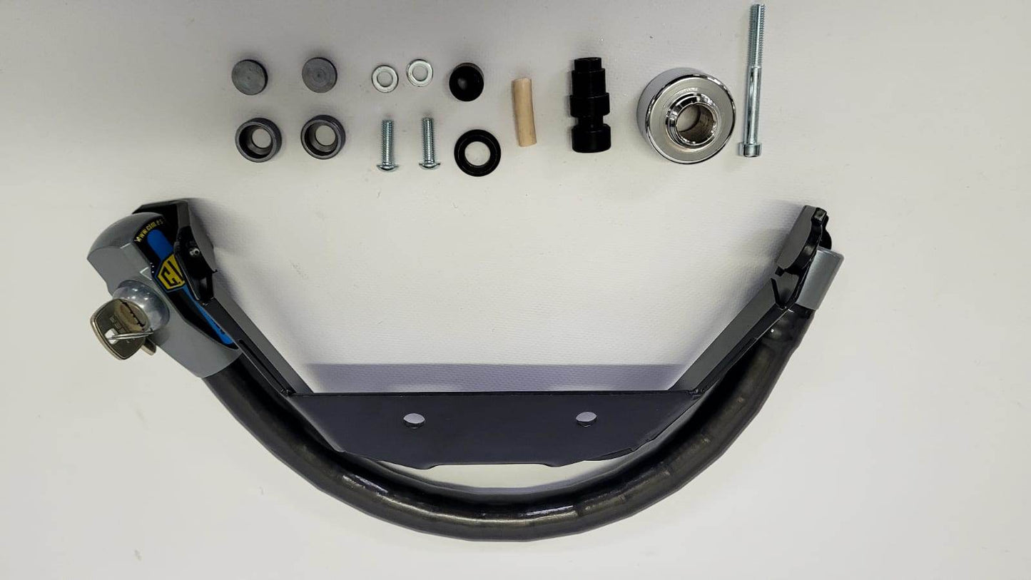 VESPA GTS 125-250-300cc. | CLM Antirrobo de Manillar BLINDADO llave plana - CLM Store