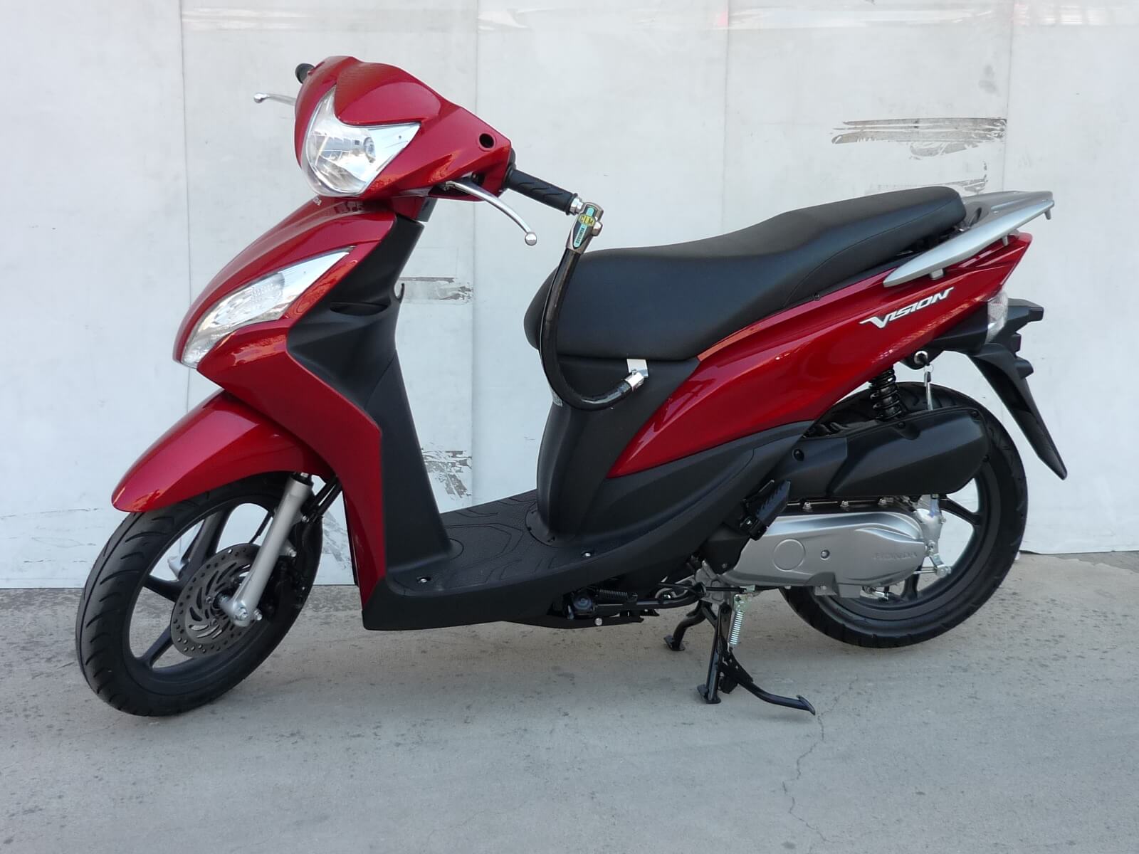 clm antirrobo manillar honfa vision 110 blindado puesto en moto