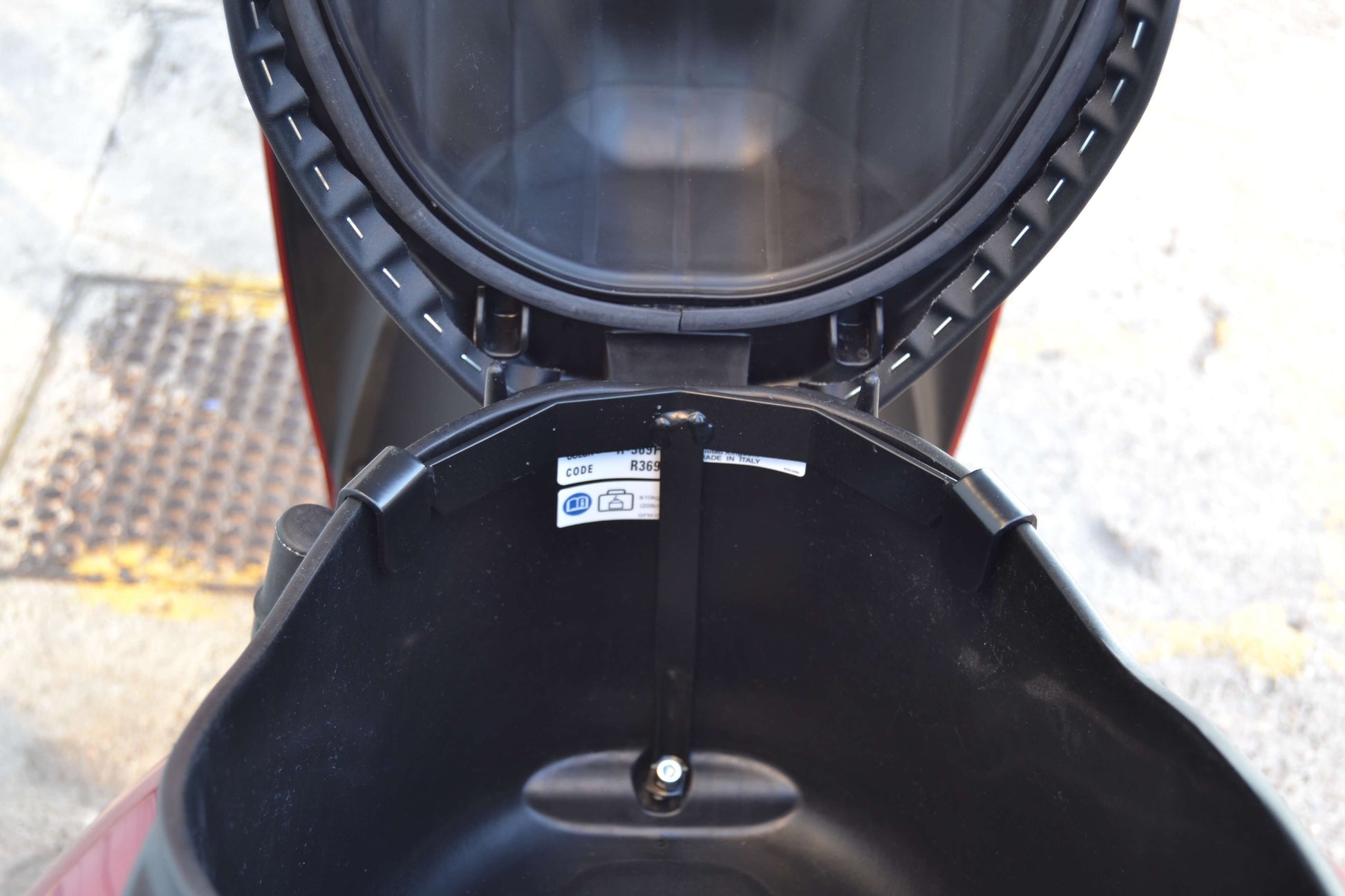 soporte de antirrobo manillar para honda vision e4 110cc 2017 chic llave plana