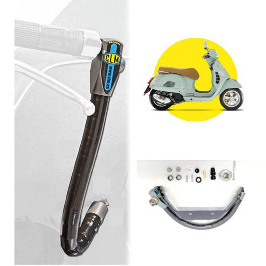 VESPA GTS 125-250-300cc. | CLM Antirrobo de Manillar BLINDADO llave plana - CLM Store