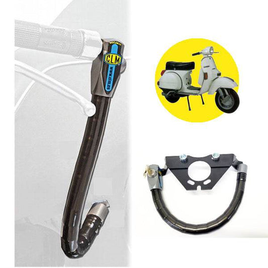 VESPA IRIS FIX | CLM Antirrobo de Manillar BLINDADO llave plana - CLM Store