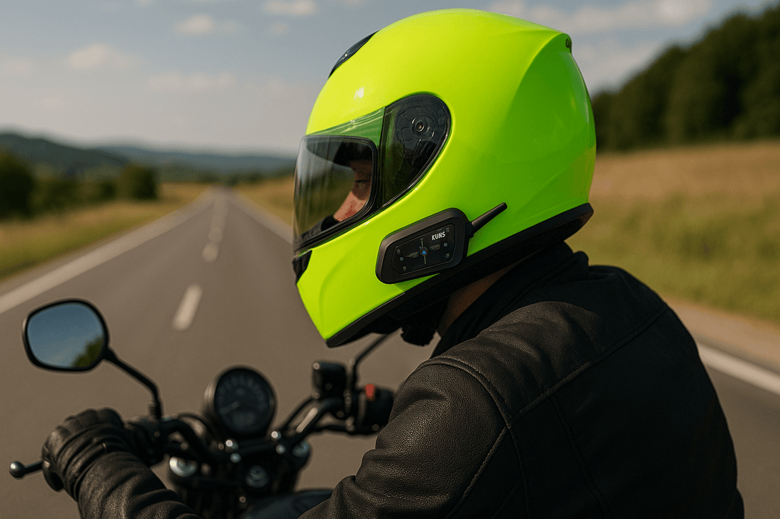 Es legal llevar intercomunicador moto