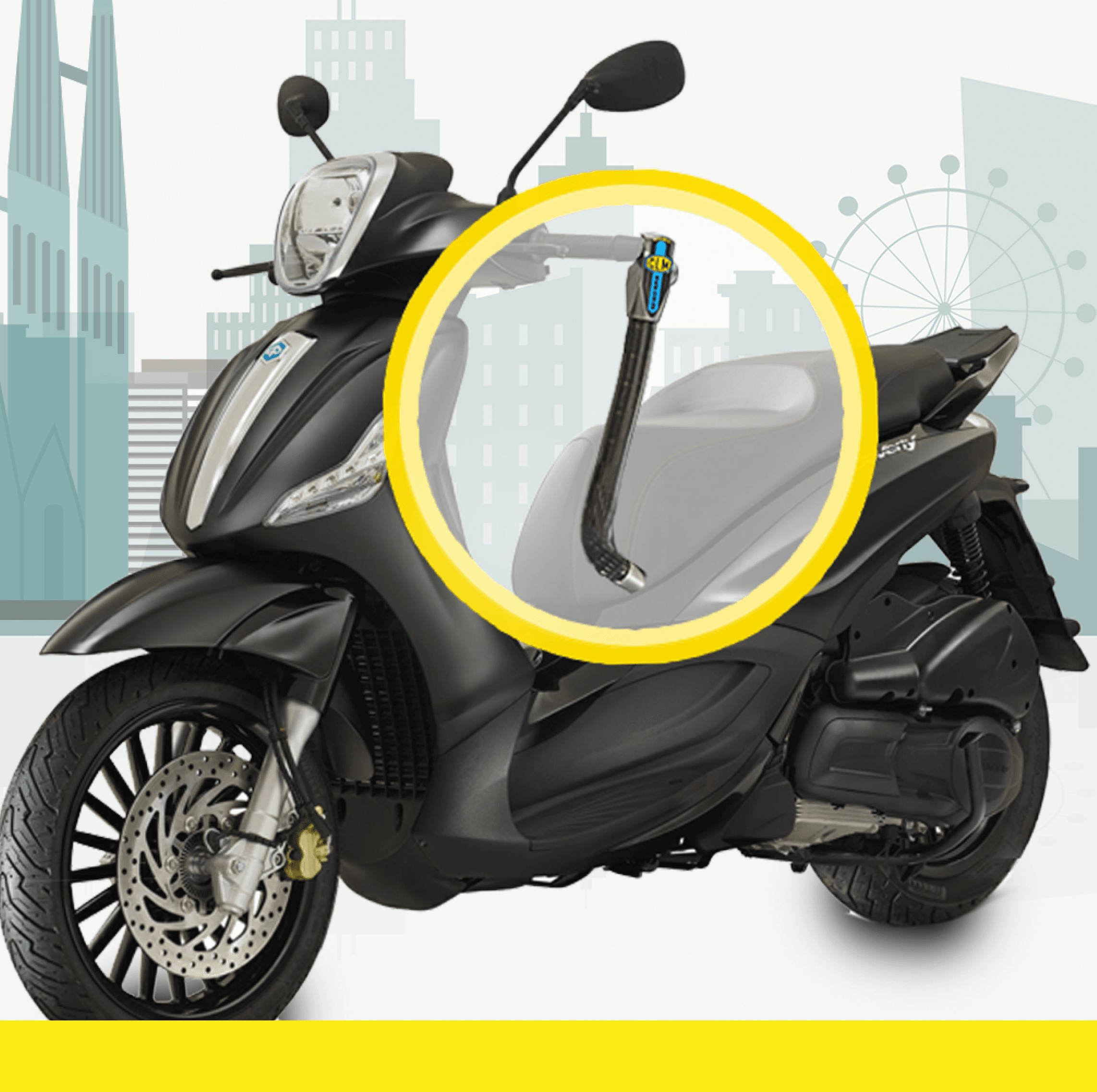 Motorcycle Handlebar Lock | Maximum Security in CLM – CLM Store