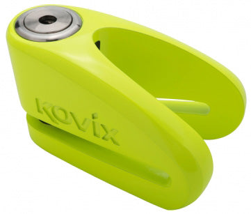 Kovix Candado de disco KVZ1-FG (6 mm) - Color verde fluo