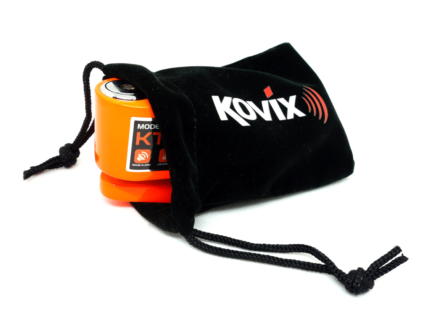 KOVIX Bolsa / Funda de flanela para Candados de Disco