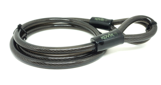 Kovix KCB12 | Cable de acero trenzado ø12mm - Doble lazo