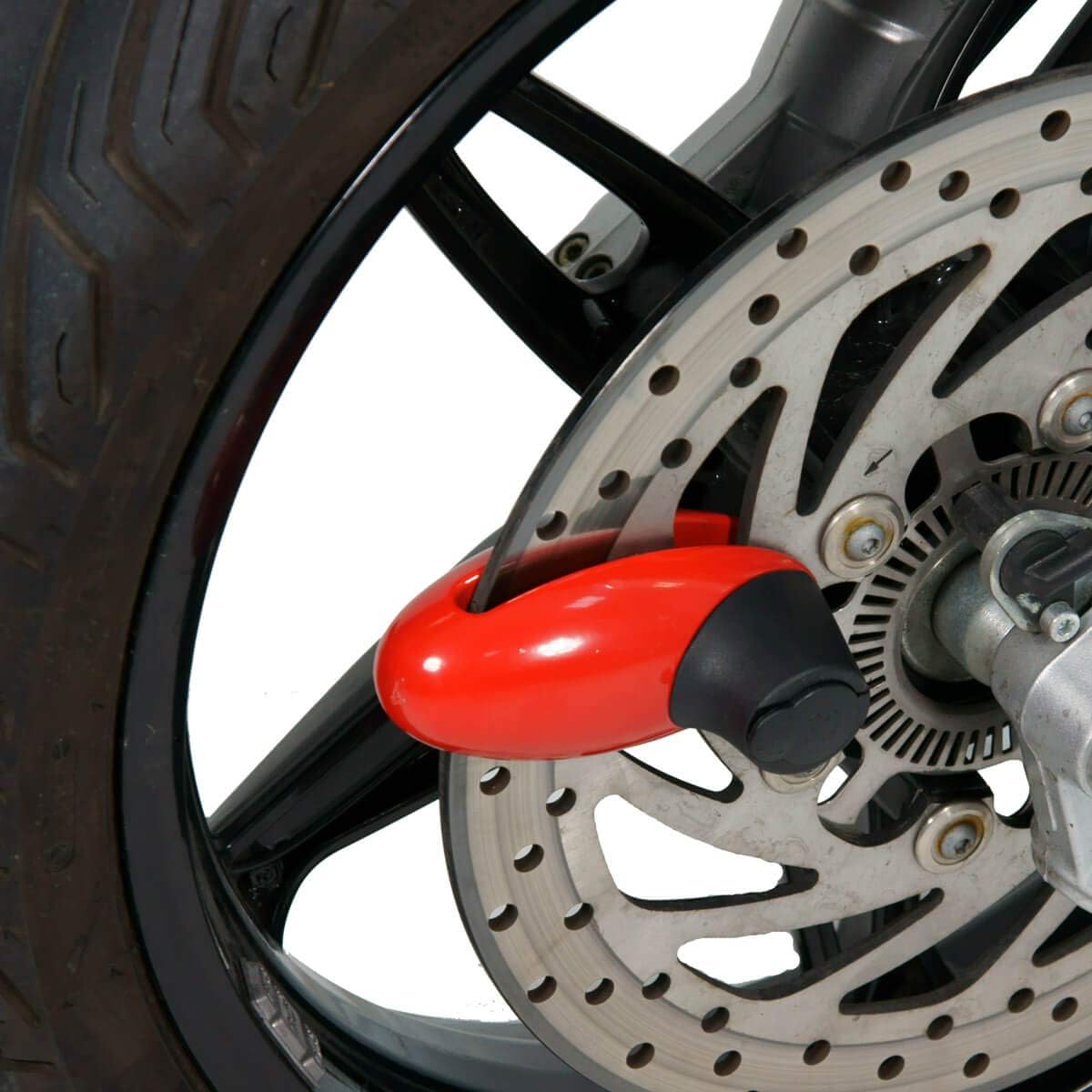 TJ MARVIN | Candado para disco de freno scooter y motocicleta, Pin 10mm + Funda